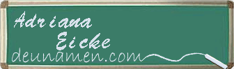 Adriana Eicke Visitenkarte